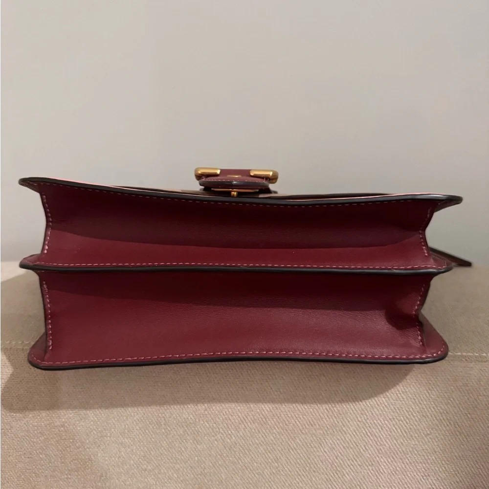 Coach Beat Shoulder Bag – Colorblock Glovetanned Leather (Pink/Multi) - Picture 10 of 11